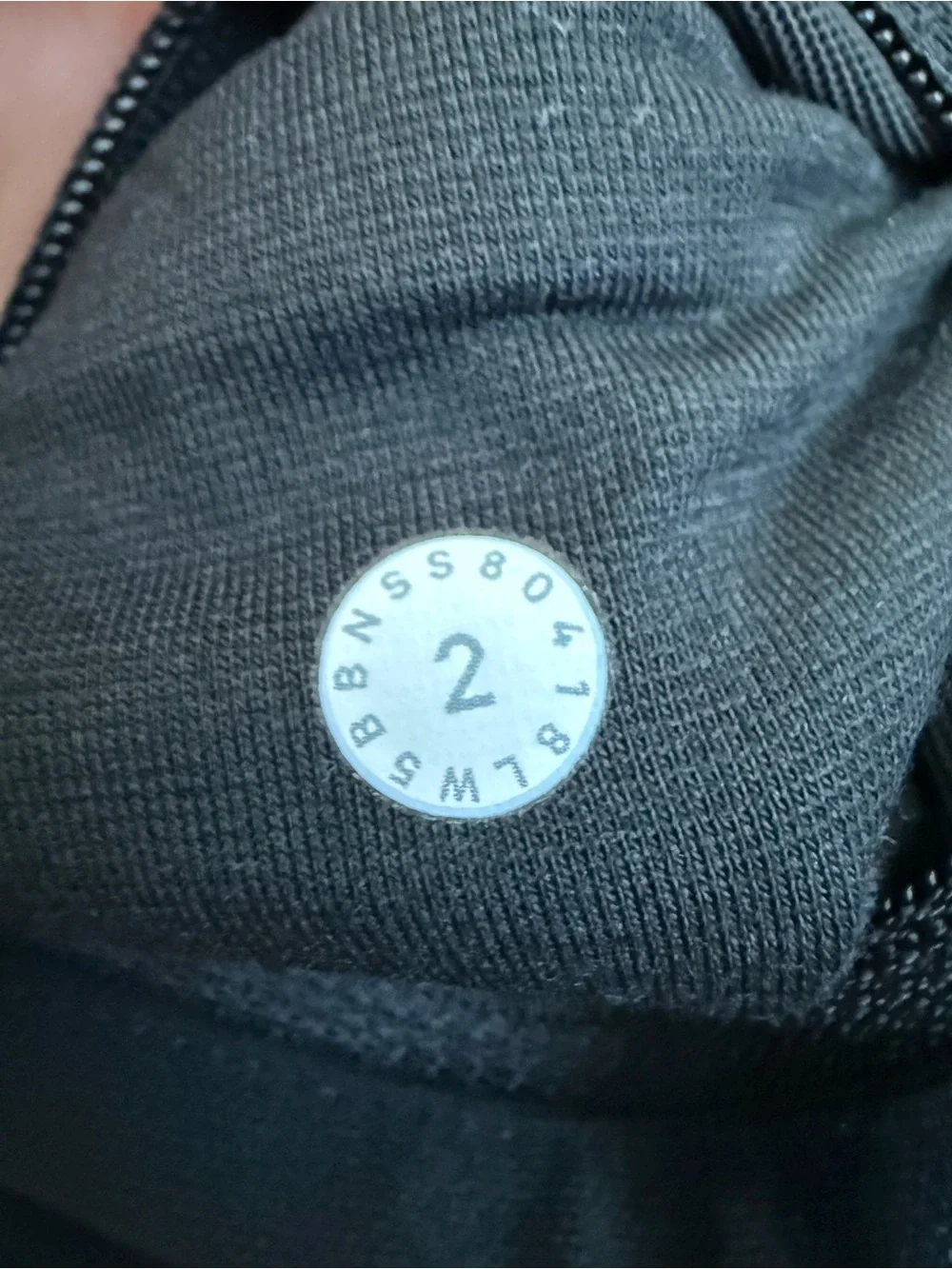 Lululemon Zoned In Tight 27” Black Size 2